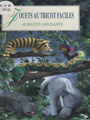 cover image of Jouets au tricot faciles